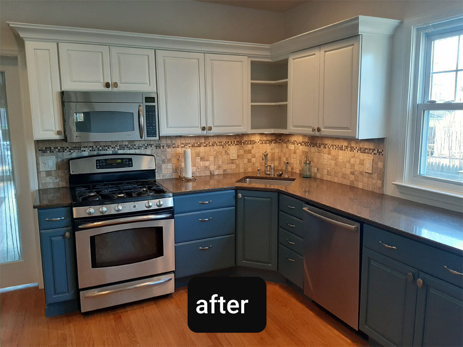 painting contractor Fairfield before and after photo 3b
